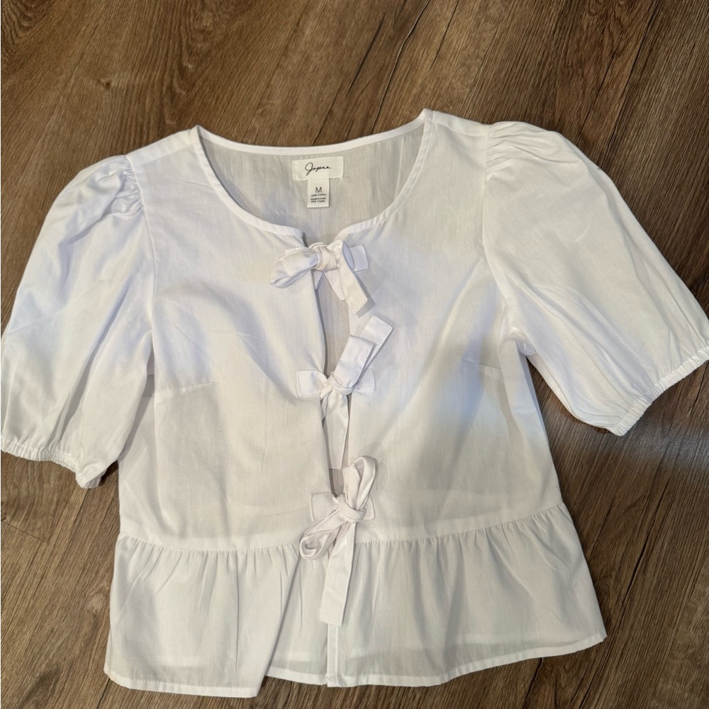 White Cotton Blouse